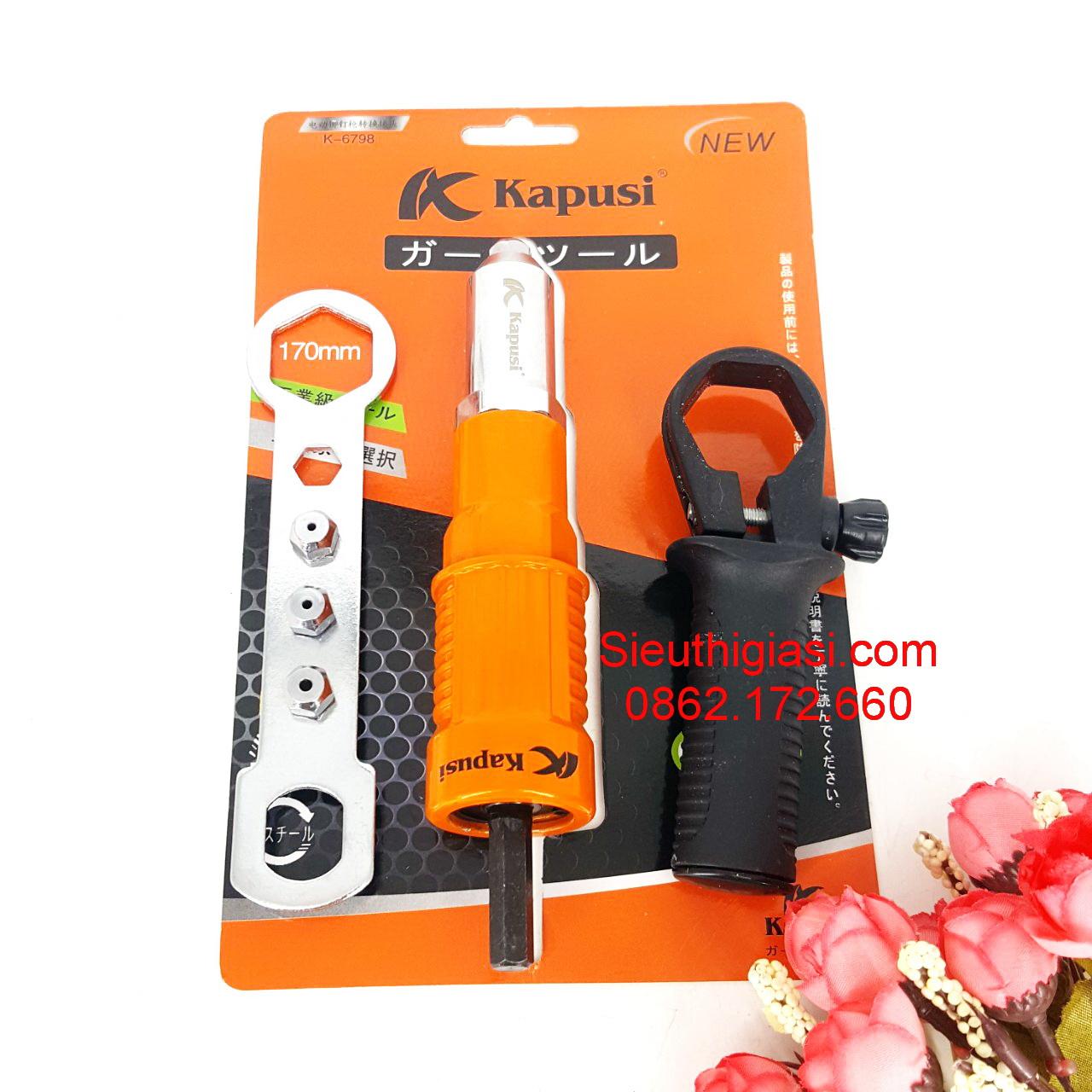 Đầu rút rive điện tiện dụng kapusi k6798