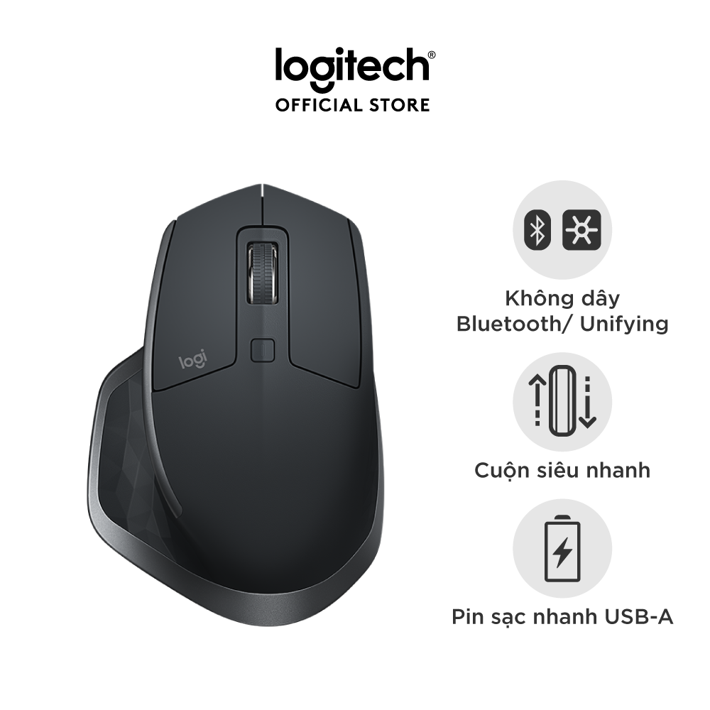 Chuột không dây LOGITECH MX MASTER 2S