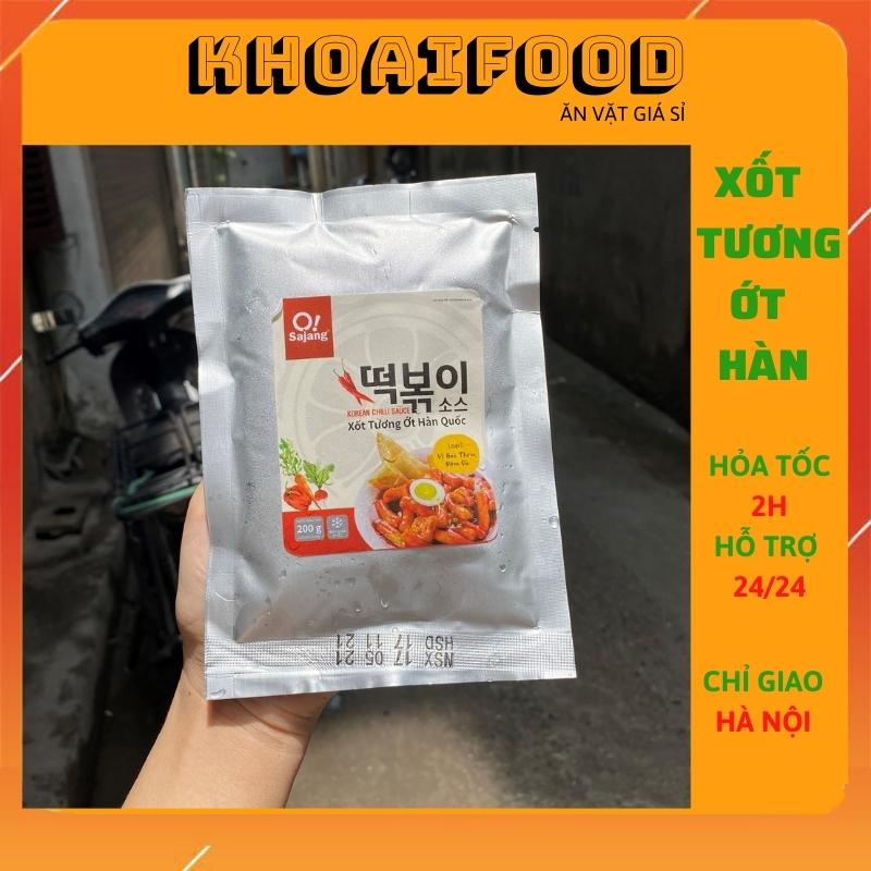 Sốt nấu tokbokki Hàn Quốc tiện lợi