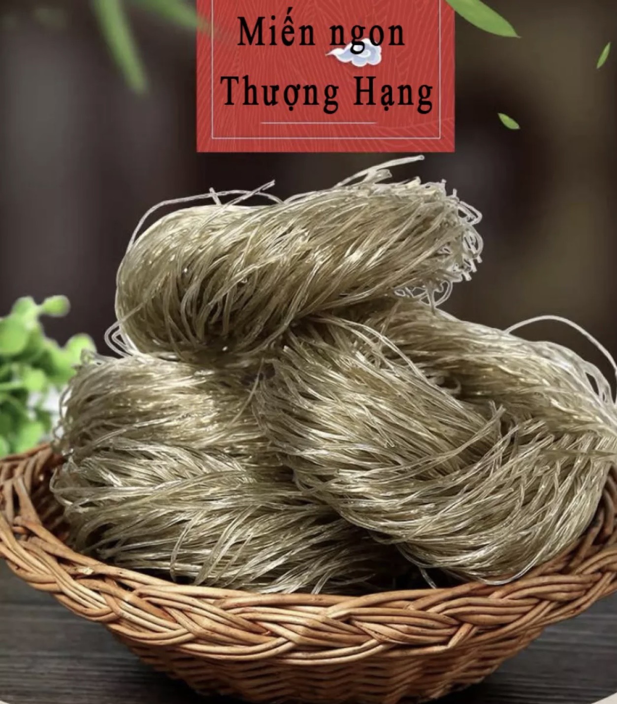 [Freeship MAX] 1KG Miến ngon Thượng Hạng đặc sản khô sạch không hoá chất, sợi miến dai ngon an toàn sức khoẻ - Tốt cho người ăn kiêng, hệ tiêu hóa