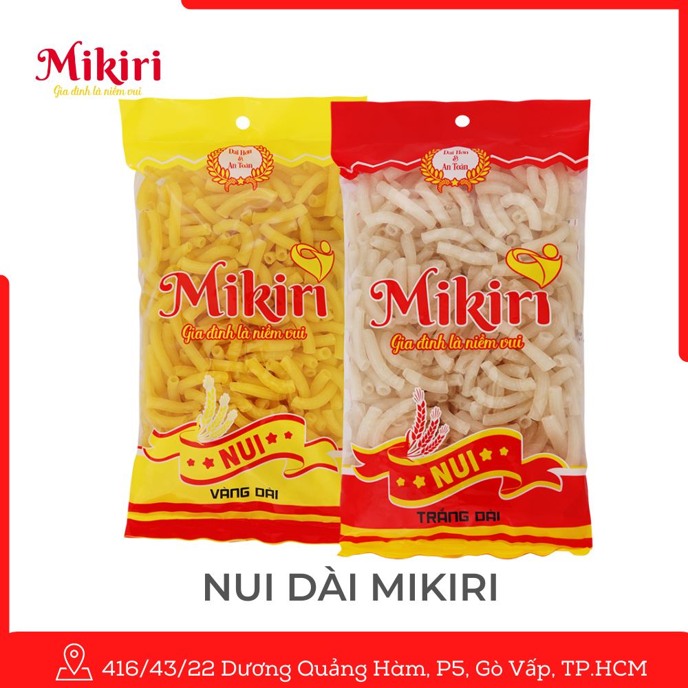 Combo 8 gói Nui Dài Mikiri