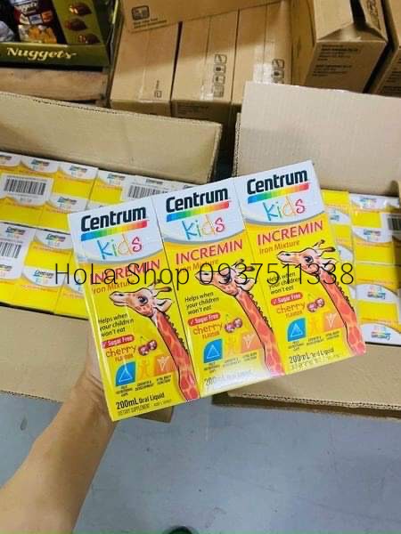 Siro Centrum Kids Cho Trẻ Biếng Ăn - Chai 200ml
