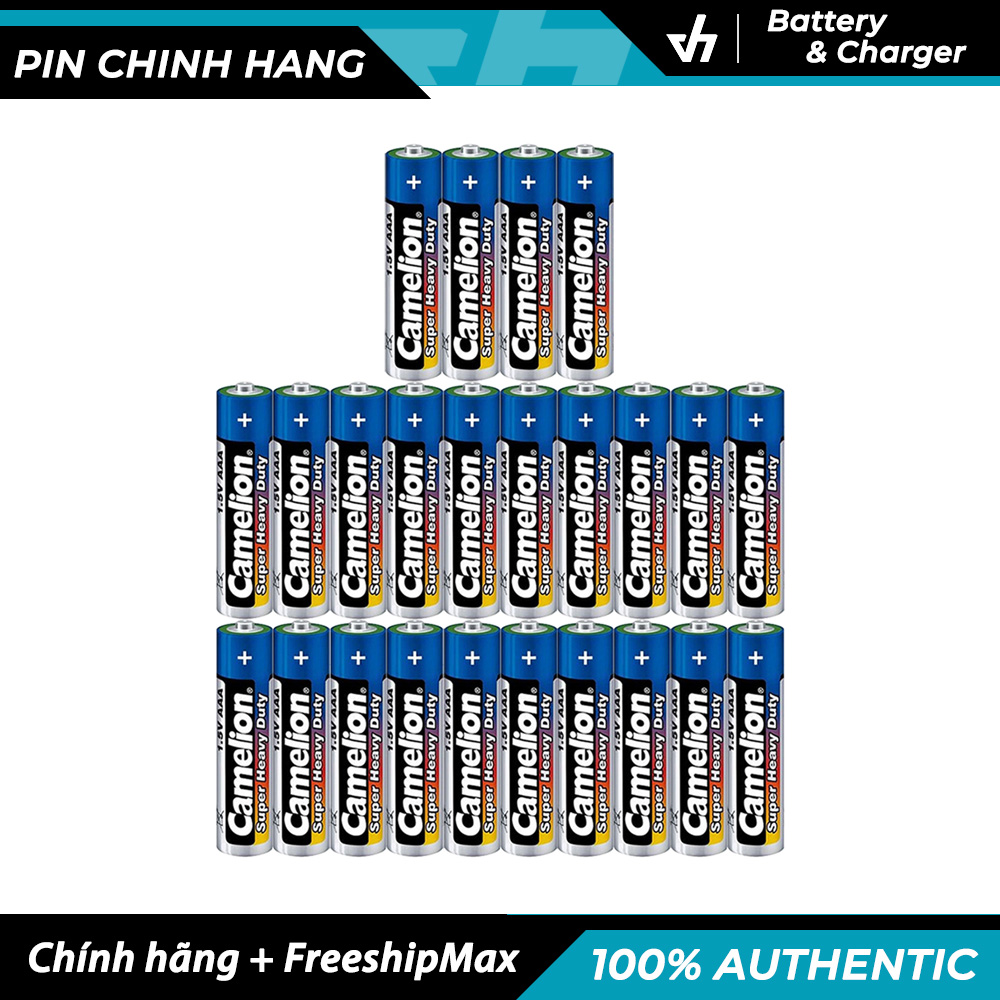 Bộ 24 pin aaa camelion r03p