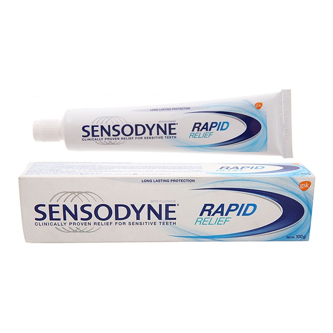 Kem đánh răng Sensodyne Thái Lan 100ml ngừa sâu răng chống ê buốt