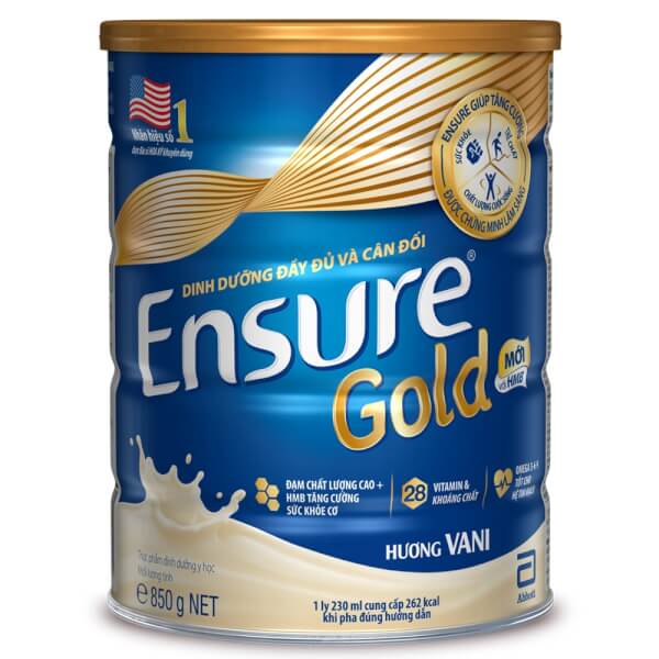 Sữa bột Abbott Ensure Gold
