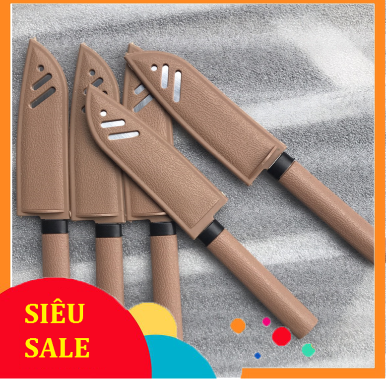 [Ảnh Thật] Dao Gọt Trái Cây Có Nắp Bảo Vệ - Dụng cụ gia dụng Việt - Sao Mai Store