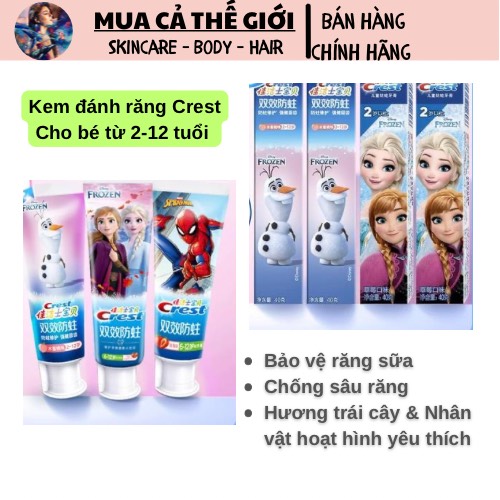 Kem đánh răng Crest cho trẻ em 40g