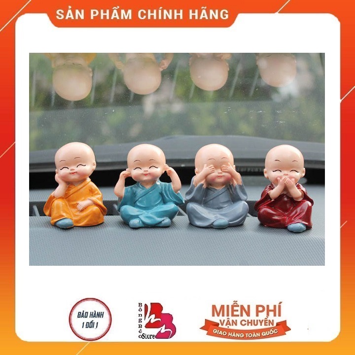 Bộ tượng 4 chú tiểu tứ không