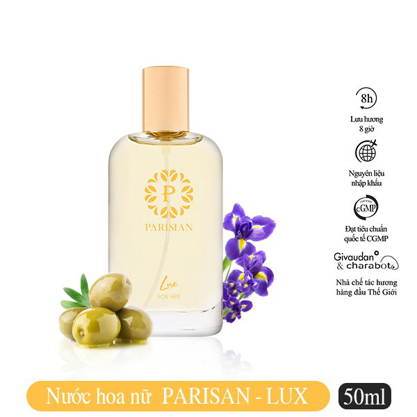 Nước hoa nữ parisian lux for her edp 50ml lux for her eau de parfum