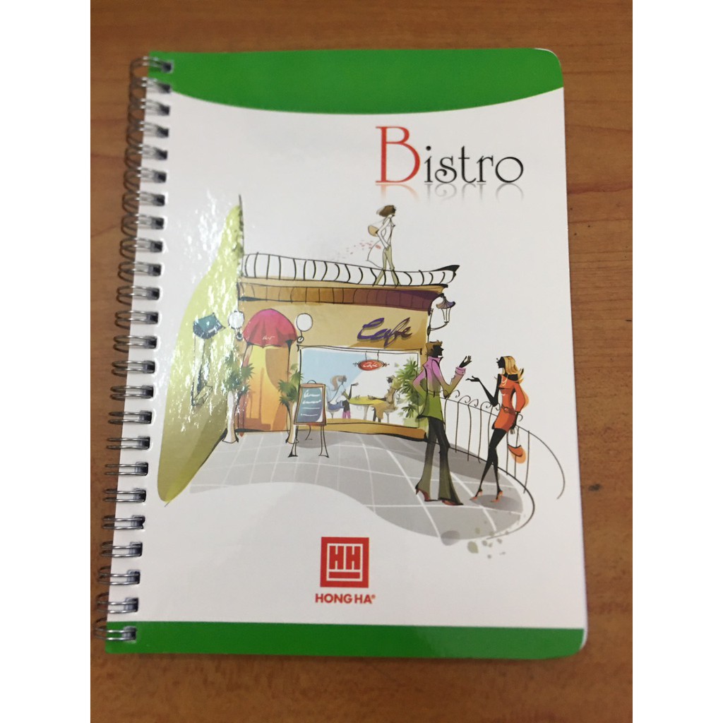 Sổ lò xo dọc bistro a5 hh