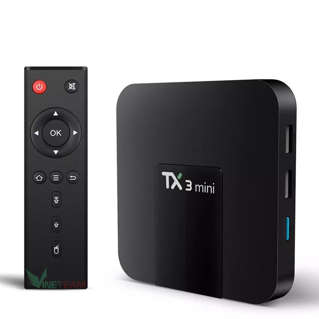  TV Box TX3 mini TV Box 2gb ram và 16G bộ nhớ-Wifi 2 băng tần 5GHZ ,Chipset xịn S905W phiên bản mới 