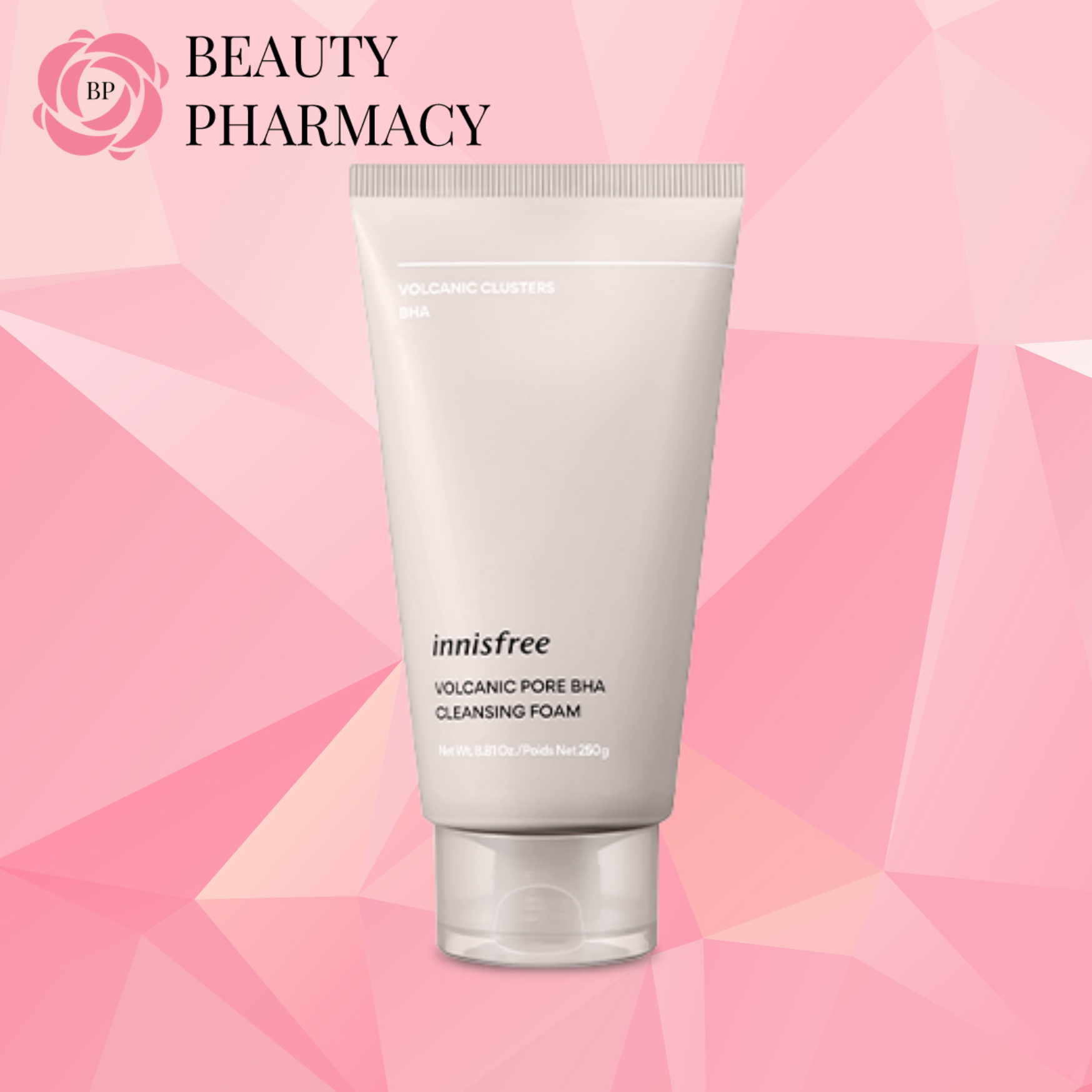 Sữa Rửa Mặt innisfree Kiểm Soát Nhờn Tro Núi Lửa & BHA Volcanic Pore BHA Cleansing Foam 150g