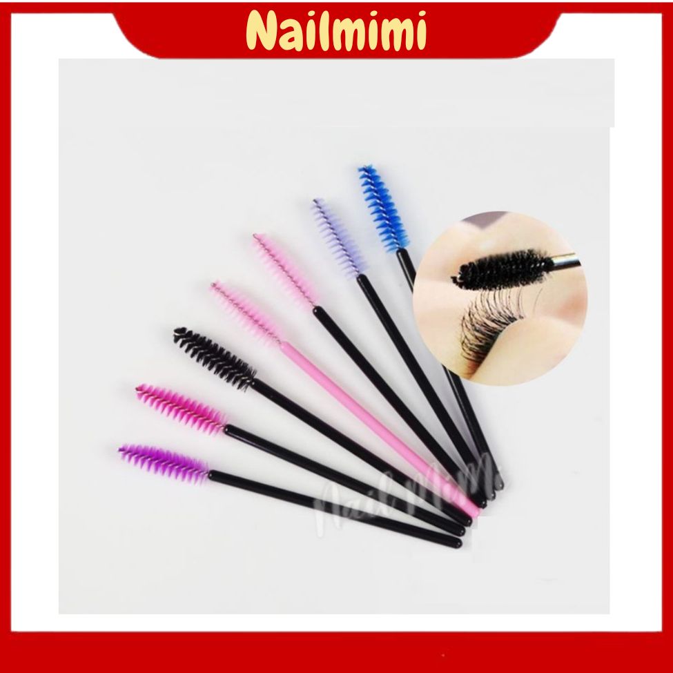 Chổi chải mi nối, Cọ chuốt mày 1 bịch 50 cây
