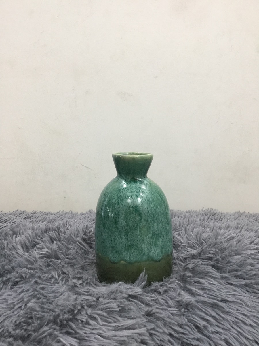 Bình mini hỏa biến 15 cm - gốm sứ bát tràng