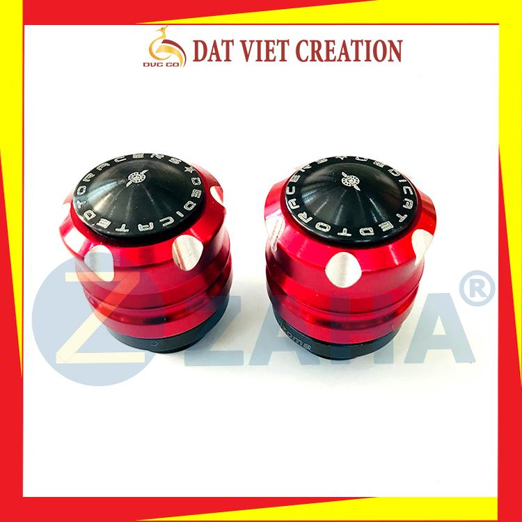 Bộ 2 gù chống đổ, chống ngã trước bikedecor cho mô tô, xe máy