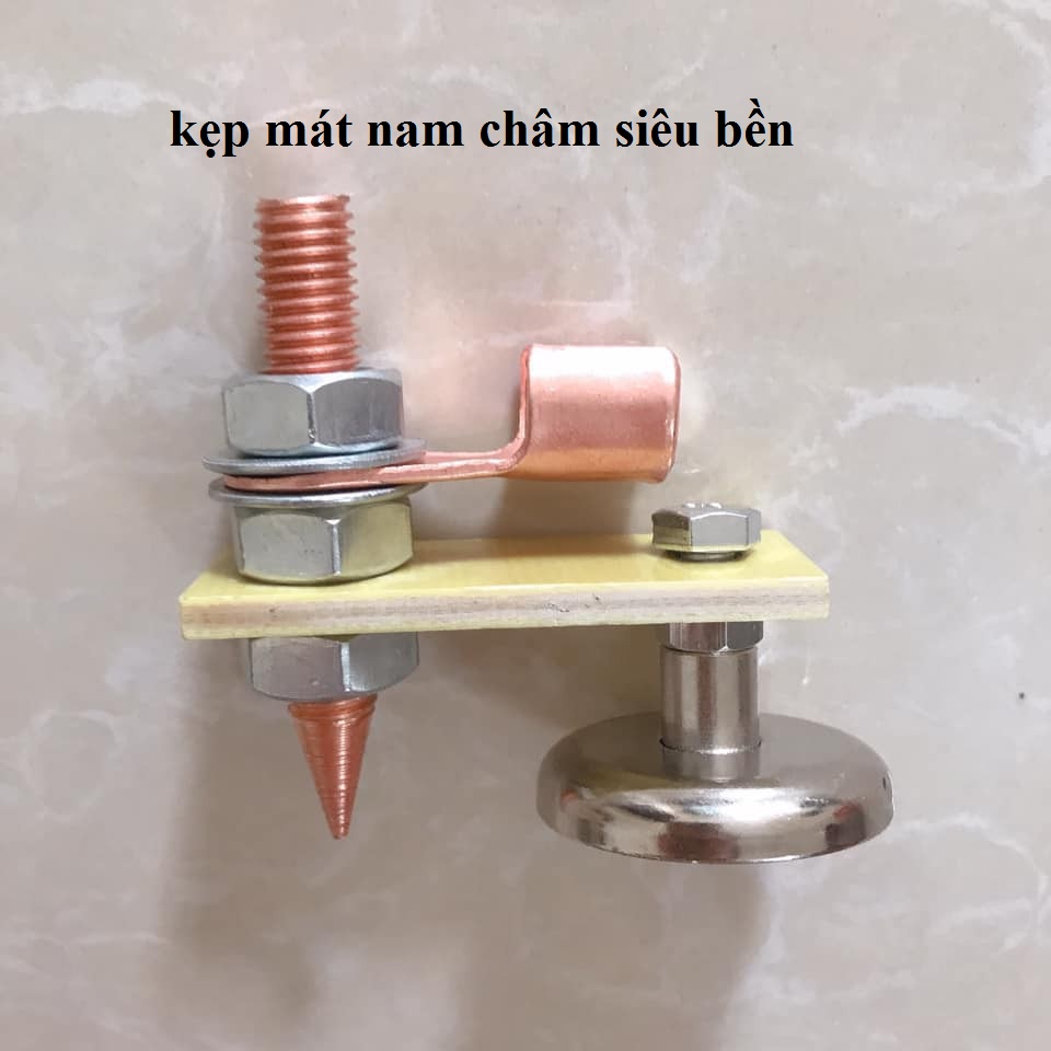 Kẹp mát máy hàn 500A Max nam châm siêu hít