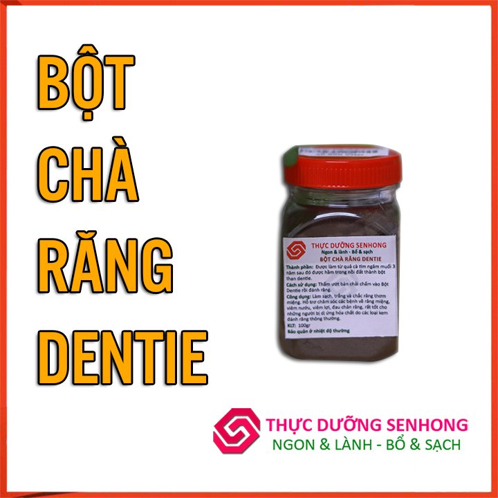 Bột chà răng dentie bột than cà tím muối lâu năm