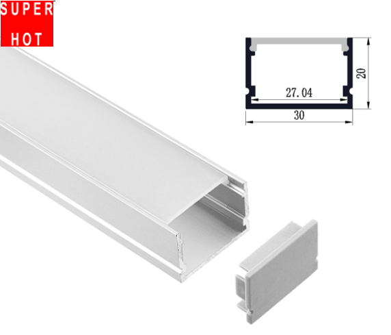 [HCM]Thanh Nhôm Chữ U Kích Thước 30 x 20mm