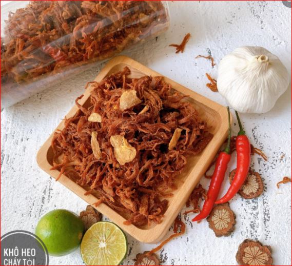 Hũ Khô Heo Cháy Tỏi hàng chuẩn loại 1 HŨ 300GR ĂN VẶT LÀ GHIỀN TY TY SHOP