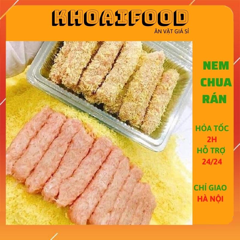 Nem chua rán phố cổ chuẩn hàng gốc truyền thống ngon nhất hộp 20c - 600g