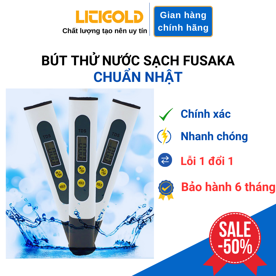 Bút thử nước sạch fusaka nhật bản,bút tds, kiểm tra chất lượng nước