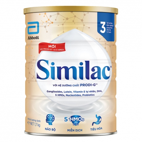 Sữa bột Similac 5HMOs số 3 - 1.7kg 1 - 2 tuổi