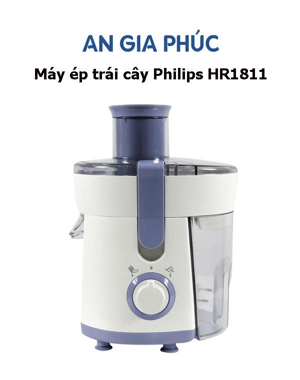  Máy ép trái cây Philips HR1811 - An Gia Phúc 