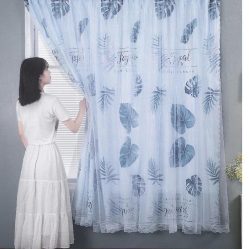 Rèm cửa chống nắng, rèm trang trí cửa sổ - phòng khách 120 x 150cm