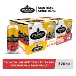 Thùng 24 Lon Nước Trái Cây Lên Men Strongbow Vị Thơm Và Lựu 320ml/lon