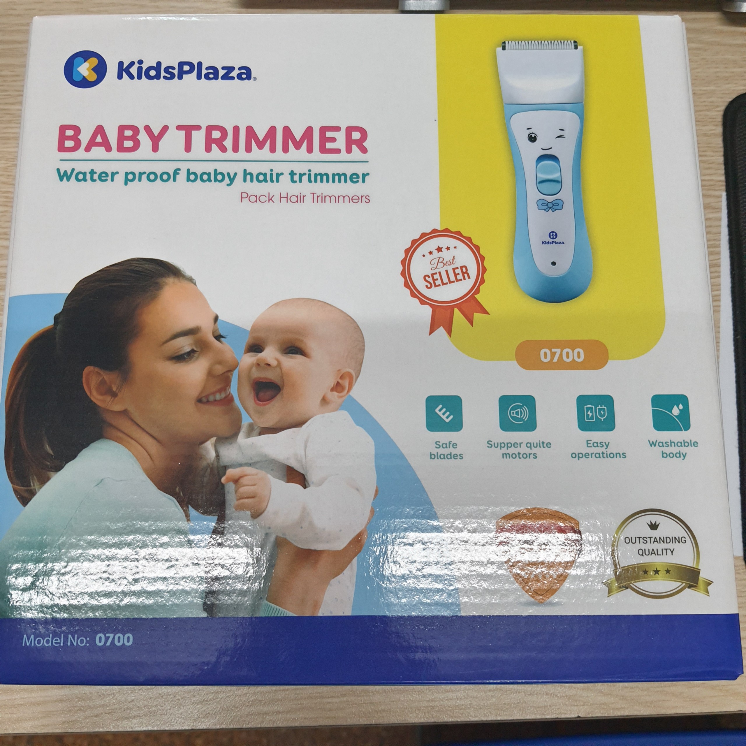Tông đơ cắt tóc trẻ em Kids Plaza 0700 KZA Baby Trimmer