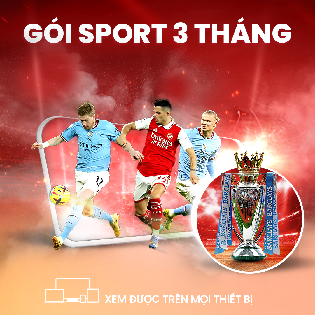 Vieon - ứng dụng xem phim và show đỉnh - gói sport 3 tháng