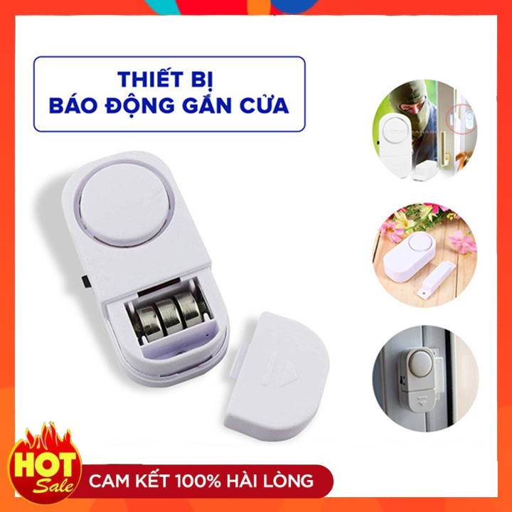 Chuông báo động gắn cửa cảm biến từ LL-9805, Còi hụ báo động mini chống trộm, Thiết bị cảm biến gắn cửa báo động chống trộm