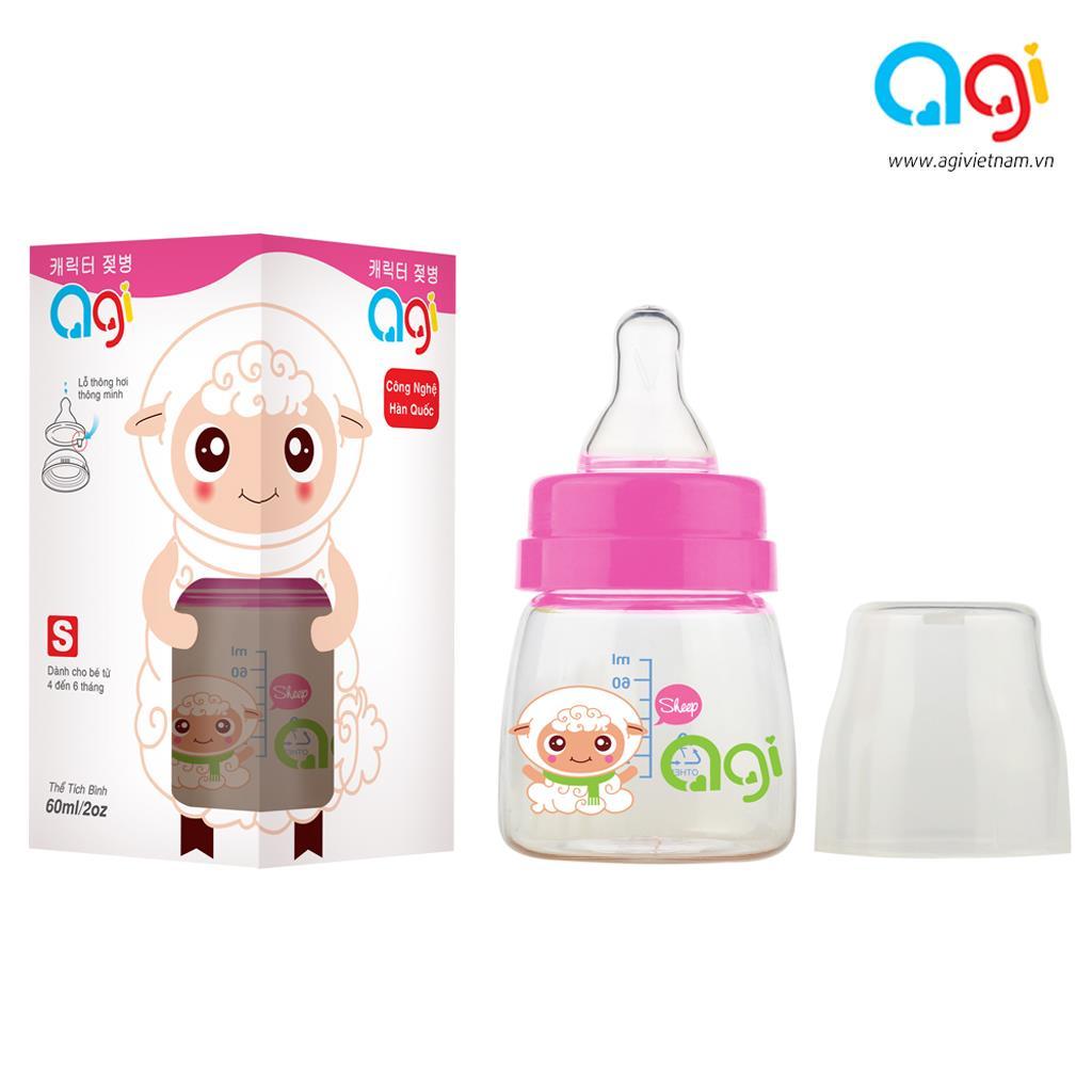 BÌNH SỮA AGI 60ML