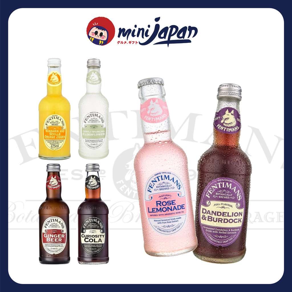 Nước giải khát có ga Fentimans Anh Quốc 275ml nước thảo mộc, nước tonic có ga