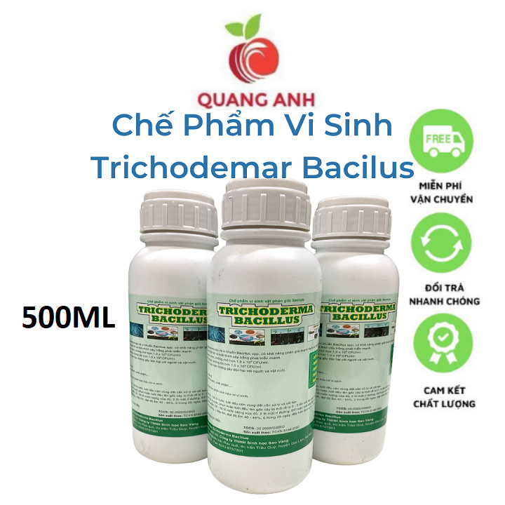 Chế phẩm Trichoderma Bacillus - Chai 500ml
