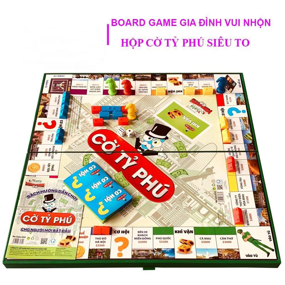 Đồ chơi giáo dục – trí tuệ, Cờ Tỷ Phú Sato loại LỚN ( Made in VietNam ) - LIclac Shop