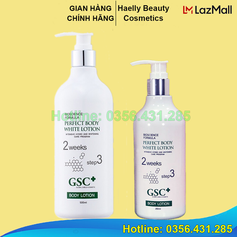 Kem Dưỡng Trắng Body GSC Perfect Body White Lotion