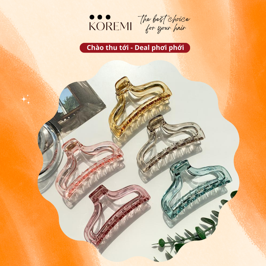 Koremi kẹp tóc càng cua hairpin limpid new trend style korea