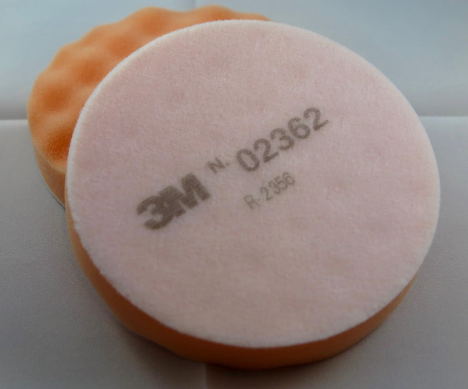 Đĩa xốp đánh bóng bước 2 3m buffing pad - orange foam 02362 12.5cm