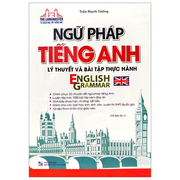 Fahasa - The Langmaster - Ngữ Pháp Tiếng Anh Lý Thuyết Và Bài Tập Thực Hành (Tái Bản 2019)
