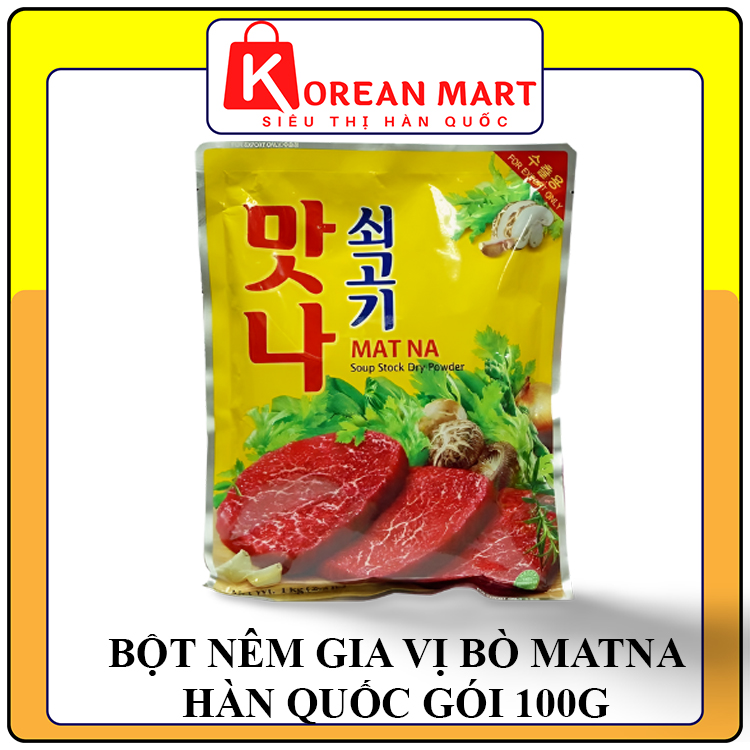 Bột bò hàn quốc matna gói 100g