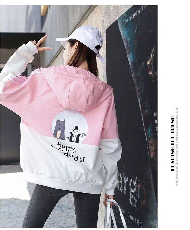 Áo khoác dù 2 lớp in hình dành cho teen - CSAK