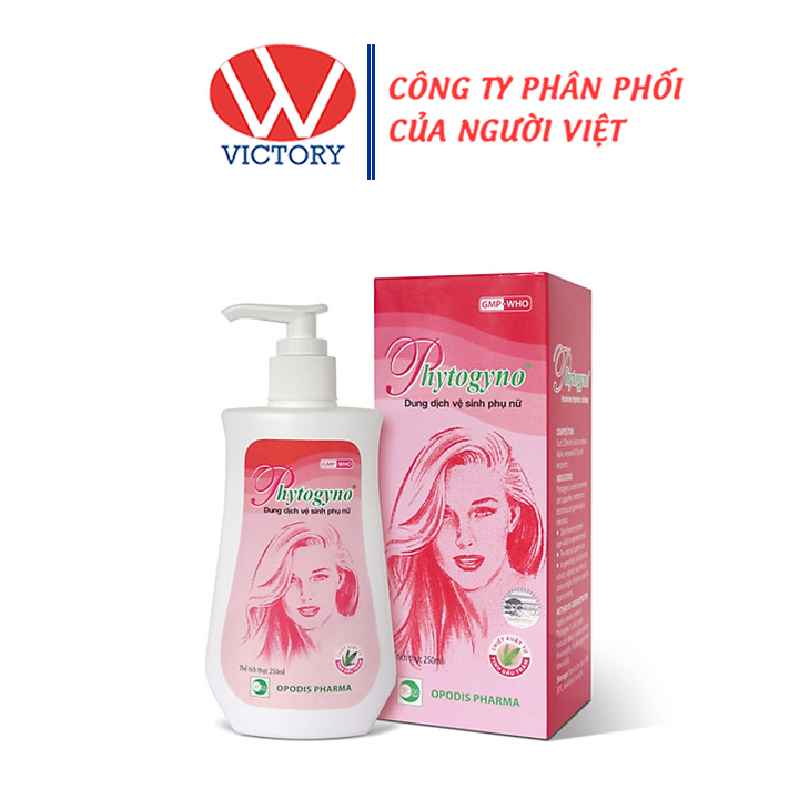 [HCM]Dung dịch vệ sinh phụ nữ Phytogyno 250ml - Victory Pharmacy