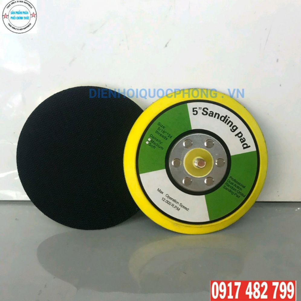 [HCM]ĐẾ CHÀ NHÁM TRÒN 5 INH 12.5mm ĐẾ CHÀ NHÁM GỖ