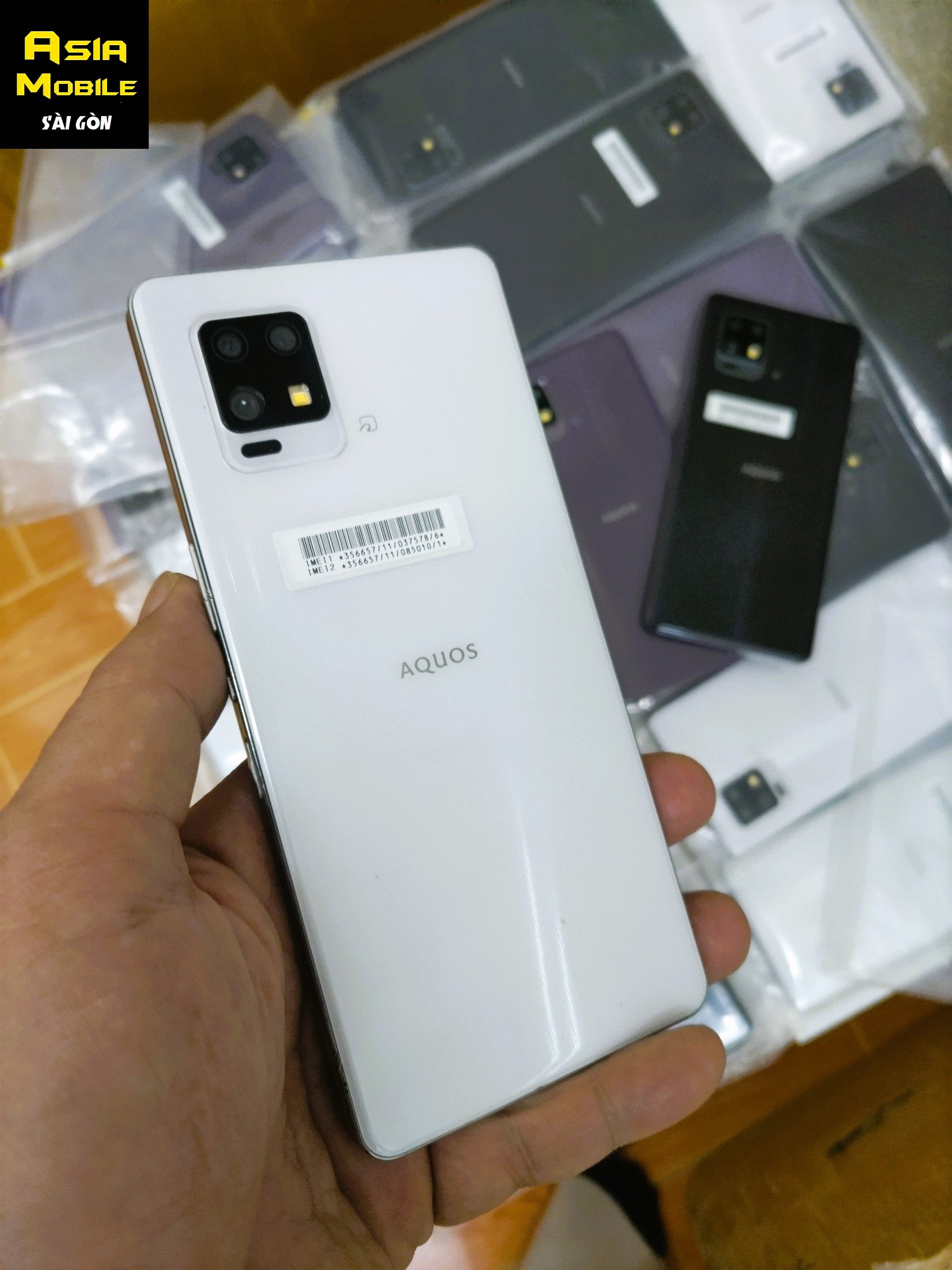 Điện thoại sharp aquos zero 6 – like new - siêu nhẹ - chip 750g – chống nước – ram 8gb – rom 128gb ...