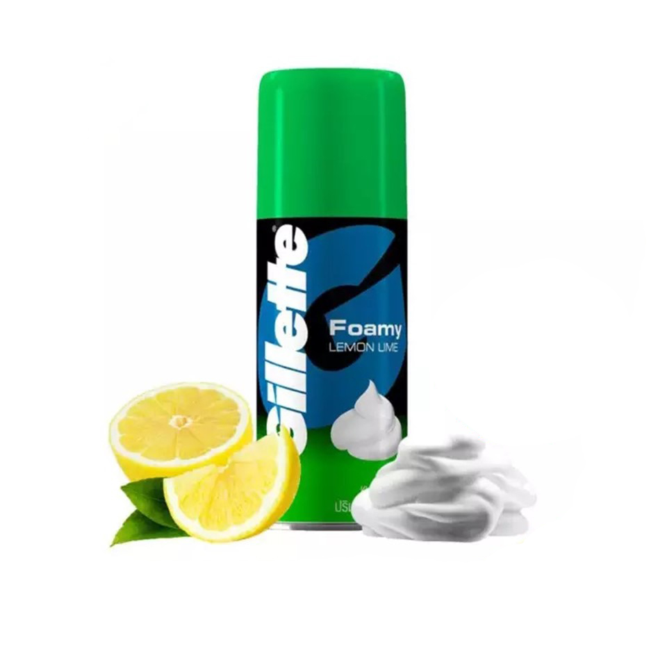 Bọt, kem cao râu hương chanh Gillette 50g