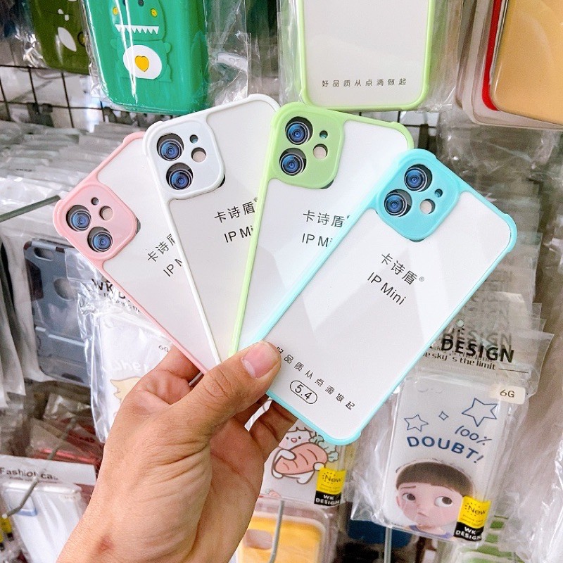 Ốp viền màu Iphone 12 mini Iphone 66s iphone 6 plus 6s plus iphone 7 plus iphone 8 plus