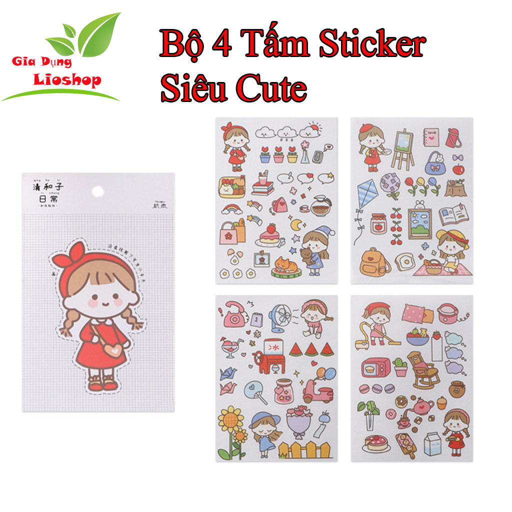 Hình Dán Sticker Cute Và Sổ Tay Giá Rẻ Tháng 5,2023|Biggo Việt Nam