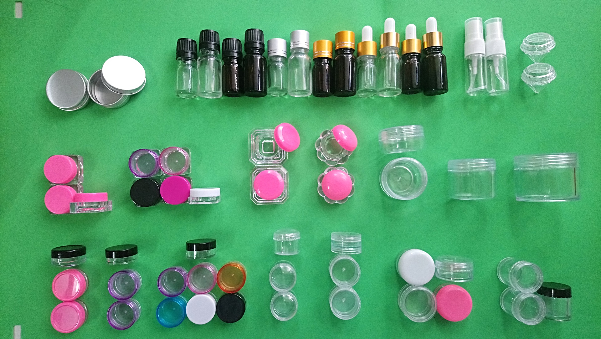 Combo nguyên liệu chai lọ hũ mỹ phẩm