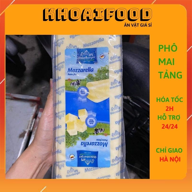 Phô mai kéo sợi mozzarela đức thơm ngon, kéo sợi tốt tảng 2.5kg